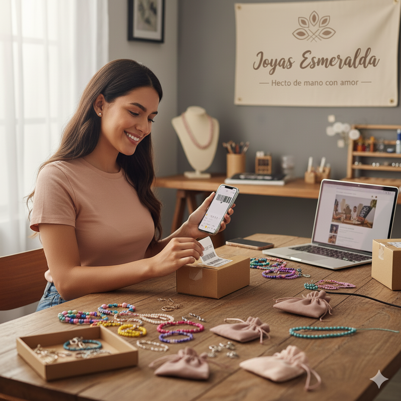 Personalizar etiquetas para envíos, inventario o decoración.