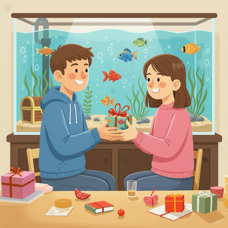 Si quieres dar un regalo creativo, este es un detalle original y útil para cualquier amante de los peces.