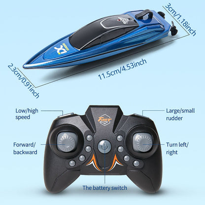 MINI LANCHA DE COLECCIÓN ULTRAPOTENTE