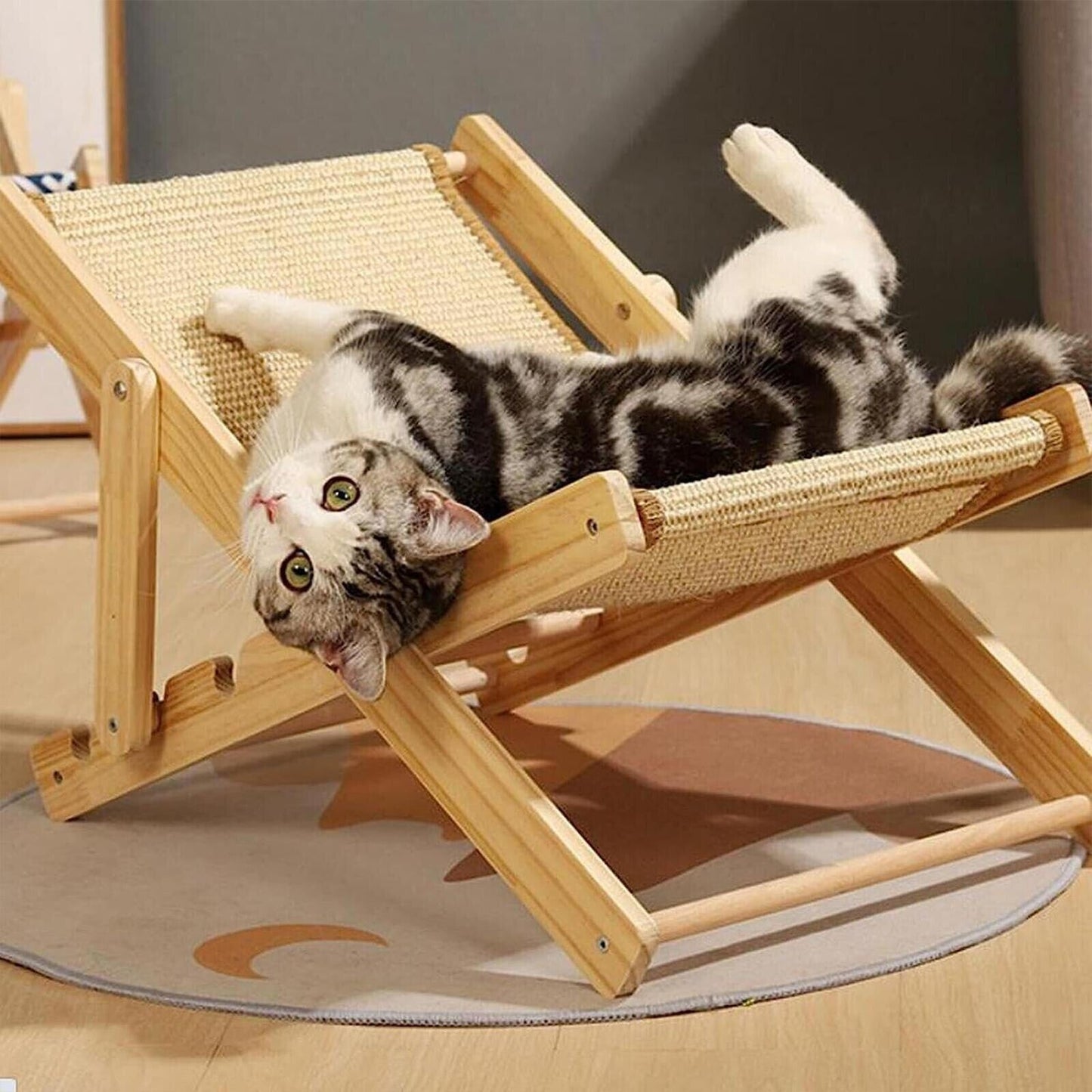 HAMACA RASCADOR PARA GATO