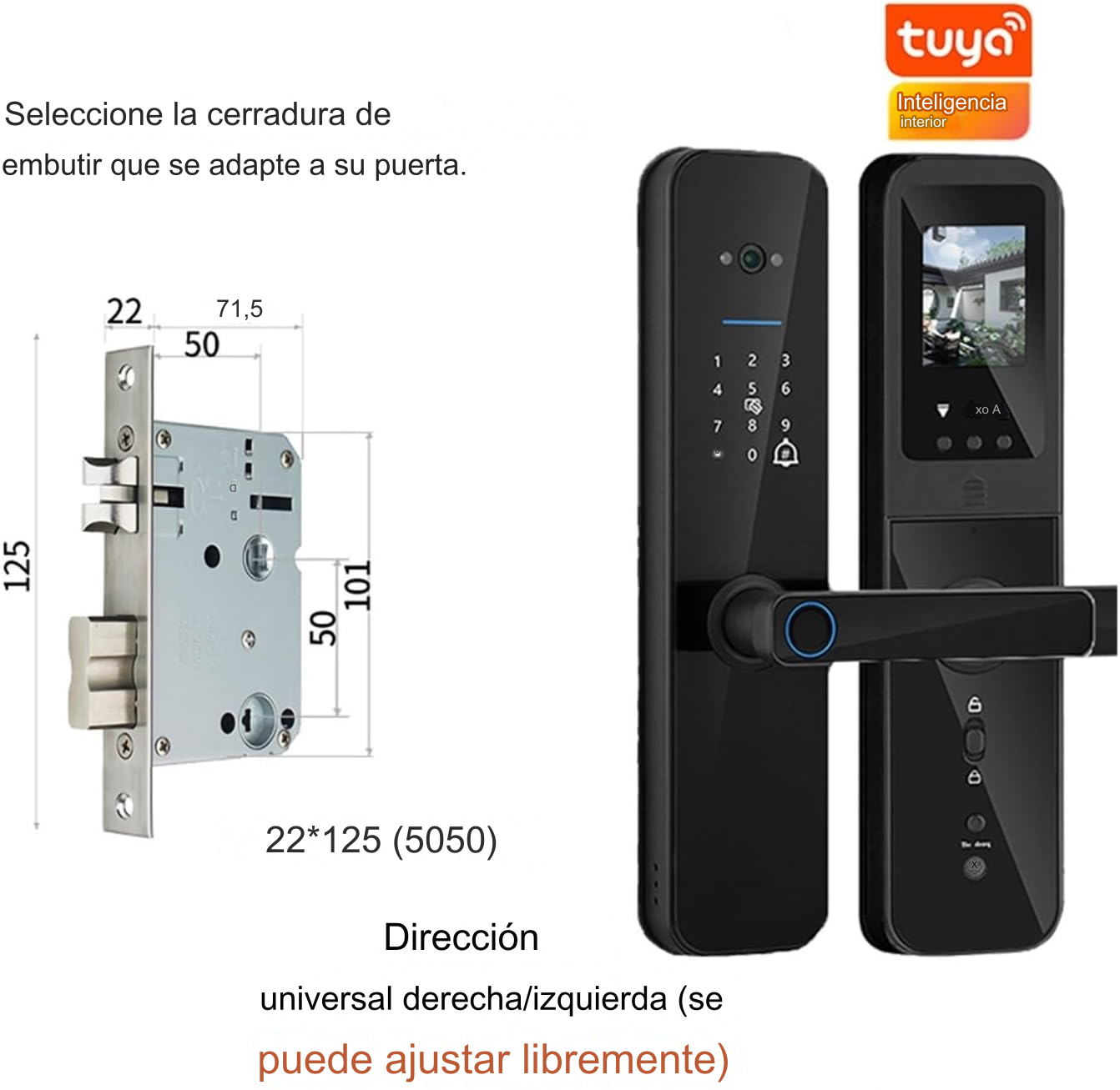 CERRADURA INTELIGENTE 5 EN 1