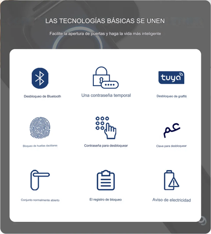 CERRADURA INTELIGENTE 3 EN 1