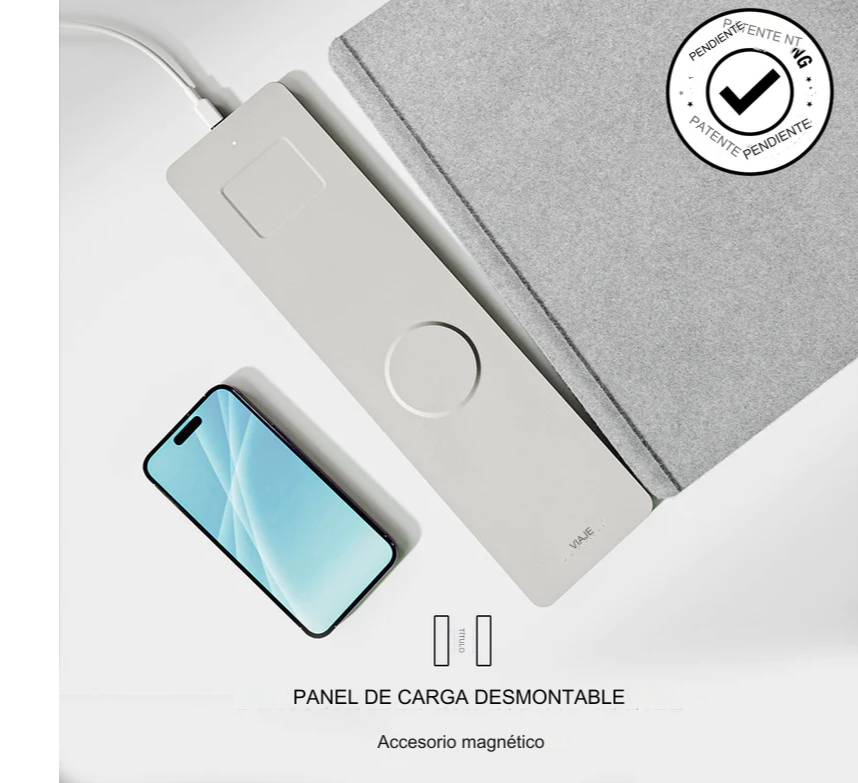 TAPETE CON CARGA INALAMBRICA PARA ESCRITORIO