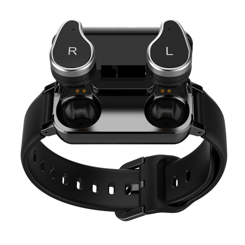 RELOJ INTELIGENTE CON AUDIFONOS INCORPORADOS, SMART WATCH BUDS