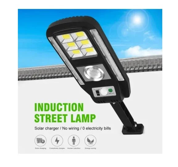 LUZ LED PARA EXTERIORES CON PANEL SOLAR IP65