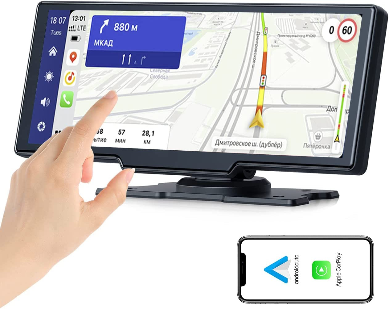 PANTALLA CARPLAY INALAMBRICA FULL HD