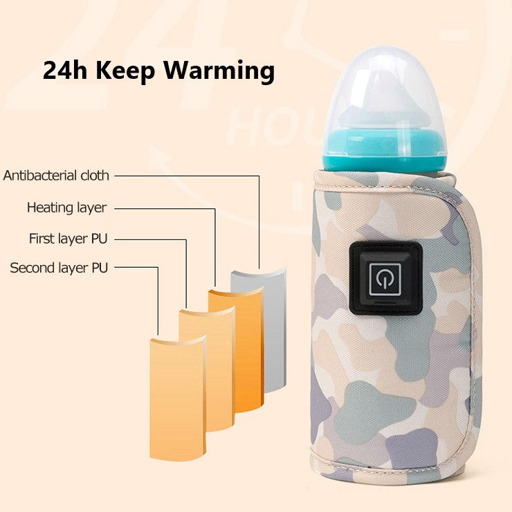 FUNDA CALENTADOR DE TETEROS USB