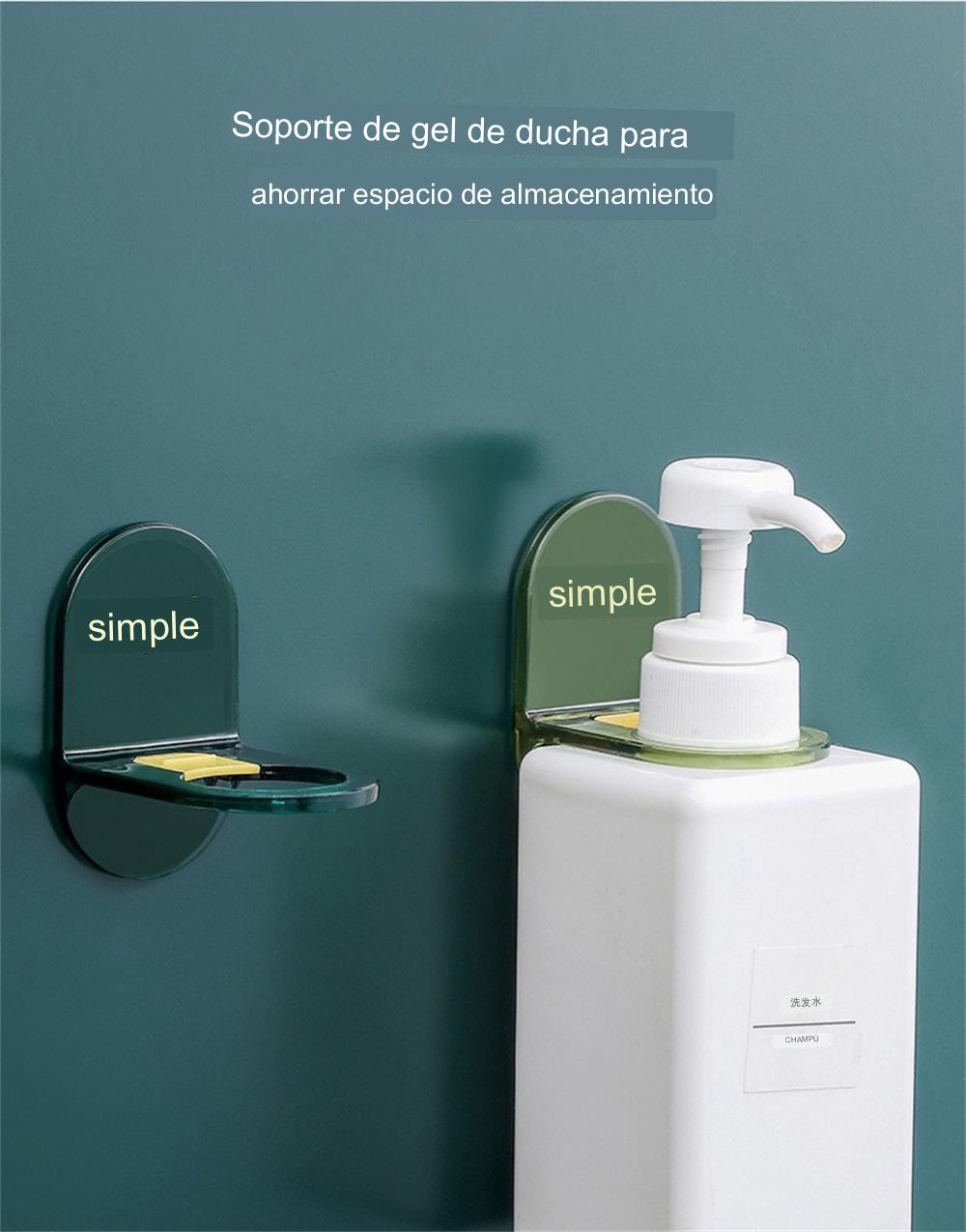 SOPORTE PARA JABÓN LIQUIDO PACK x 2