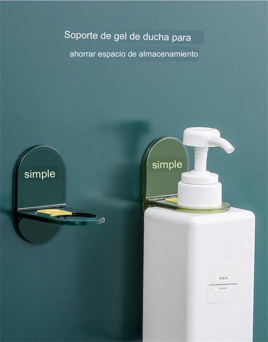 SOPORTE PARA JABÓN LIQUIDO PACK x 2