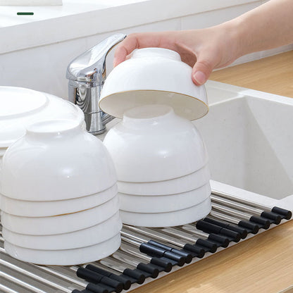 REJILLA ESCURRIDOR DE PLATOS ACERO INOXIDABLE