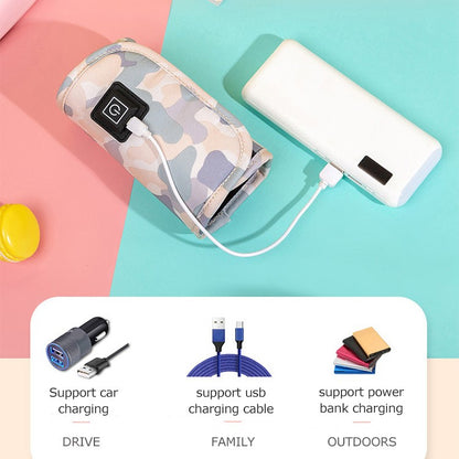 FUNDA CALENTADOR DE TETEROS USB