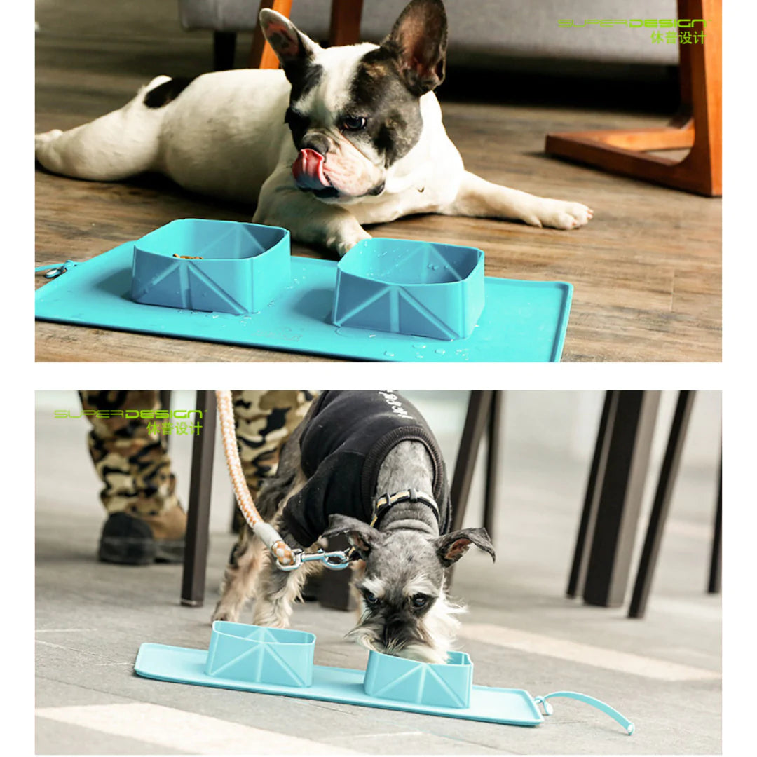 COMEDERO PÓRTATIL DE MASCOTAS