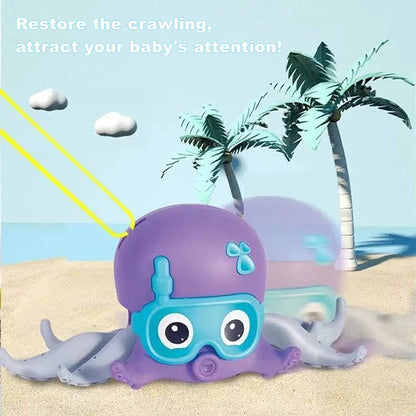 JUGUETE PULPO INTERACTIVO DE CUERDA