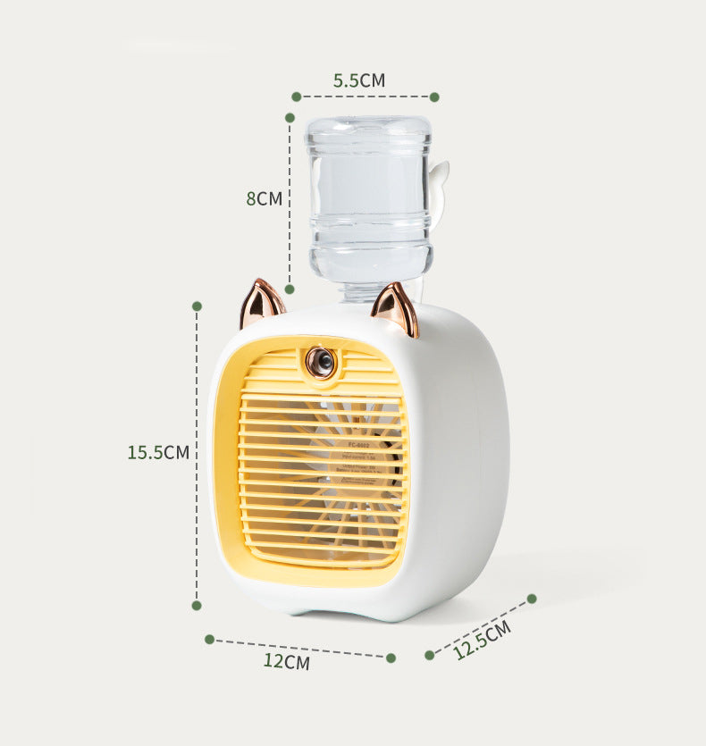MINI VENTILADOR HUMIDIFICADOR ULTRA POTENTE