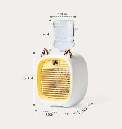MINI VENTILADOR HUMIDIFICADOR ULTRA POTENTE