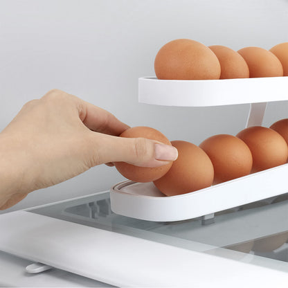 DISPENSADOR DE HUEVOS PARA NEVERA ROLL DOWN