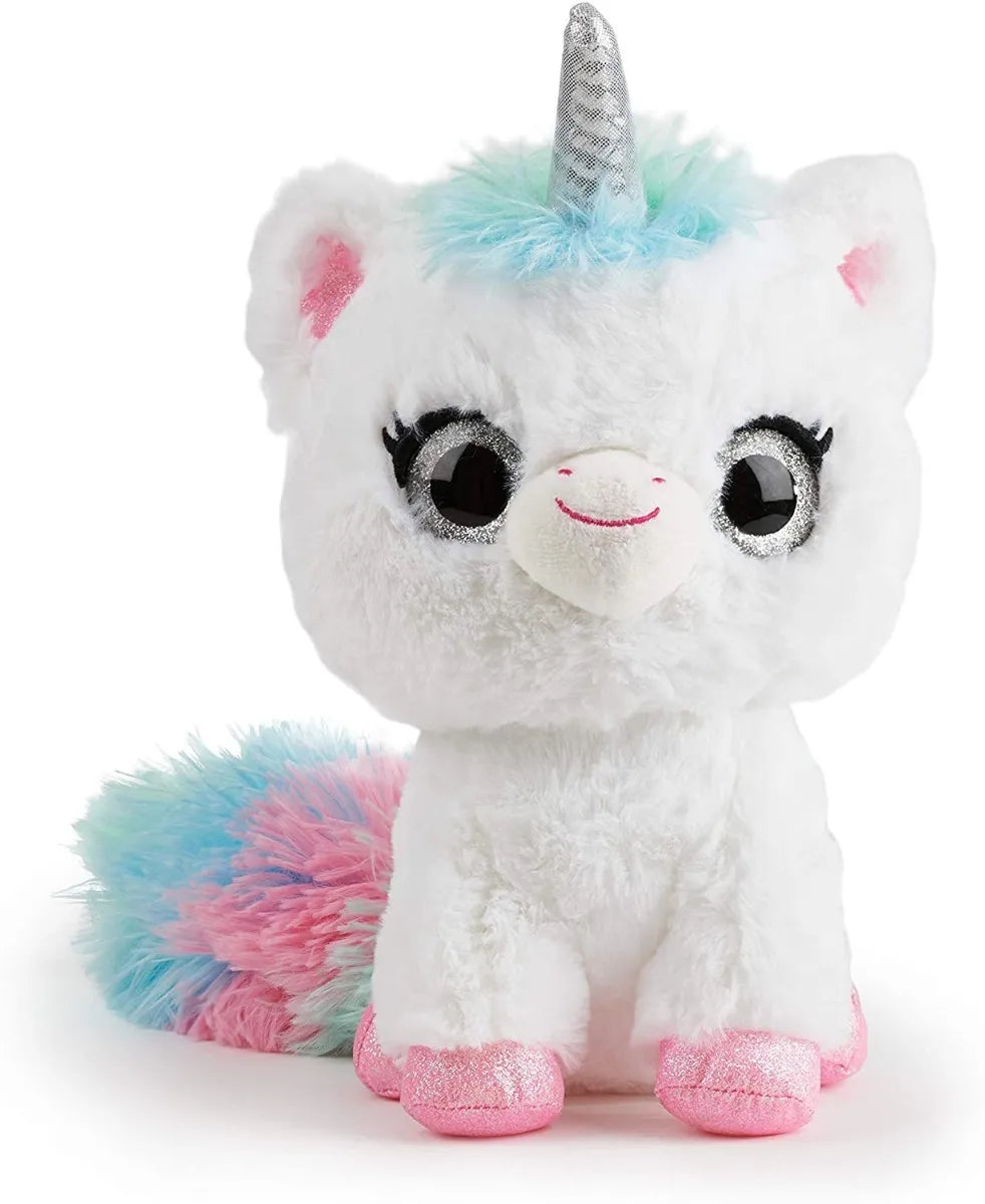 PELUCHE GATO UNICORNIO MÁGICO