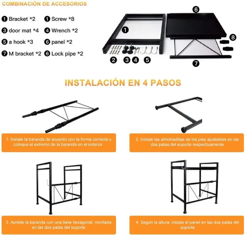 ESTANTE EXTENSIBLE PARA MICROONDAS