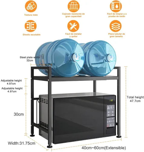 ESTANTE EXTENSIBLE PARA MICROONDAS