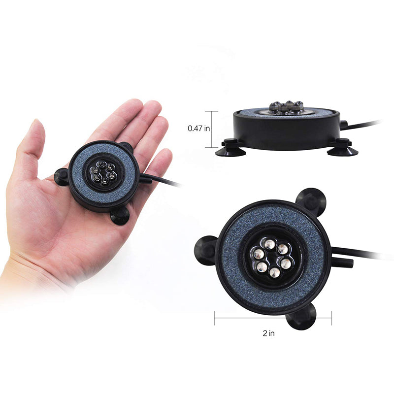 BURBUJAS PARA ACUARIO CON LUCES LED