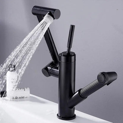 GRIFO MODERNO EXTRAÍBLE DE ROTACIÓN DOBLE