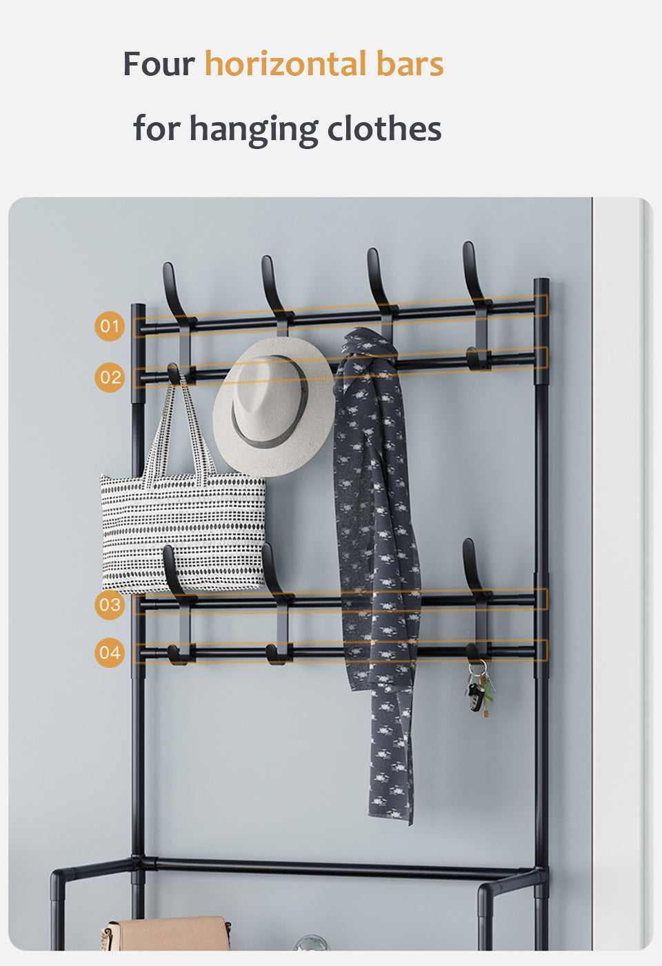 ESTANTE DE ZAPATOS Y ROPA