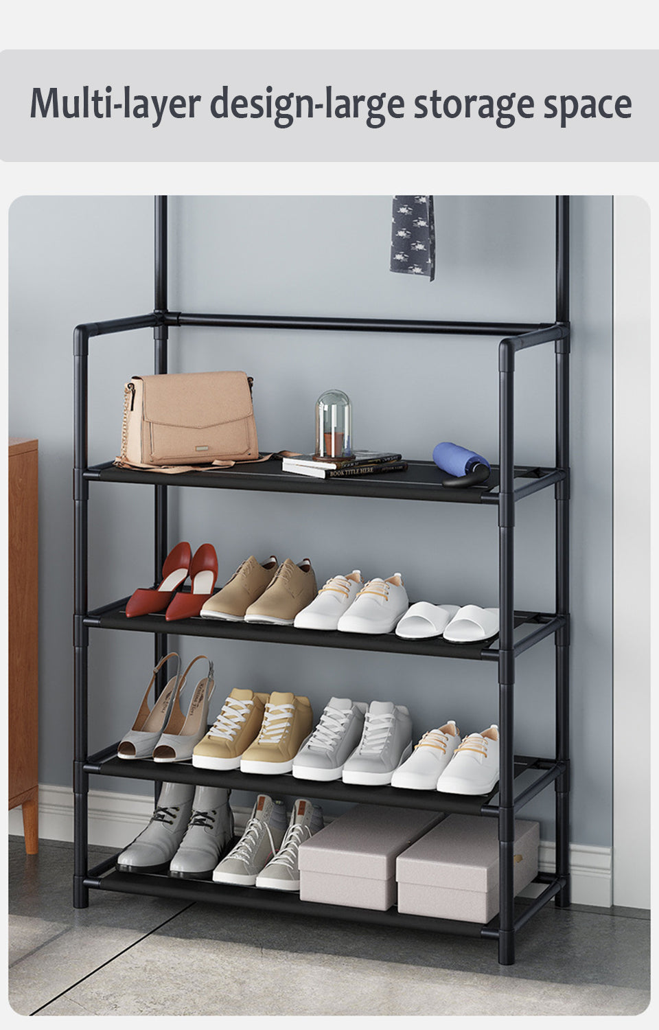 ESTANTE DE ZAPATOS Y ROPA