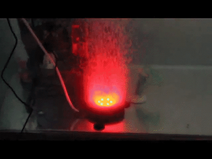 BURBUJAS PARA ACUARIO CON LUCES LED