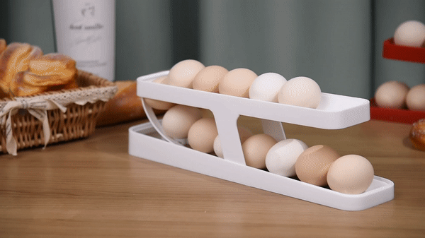 DISPENSADOR DE HUEVOS PARA NEVERA ROLL DOWN