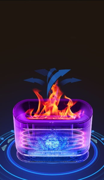 DIFUSOR DE AROMAS LLAMARADA LED