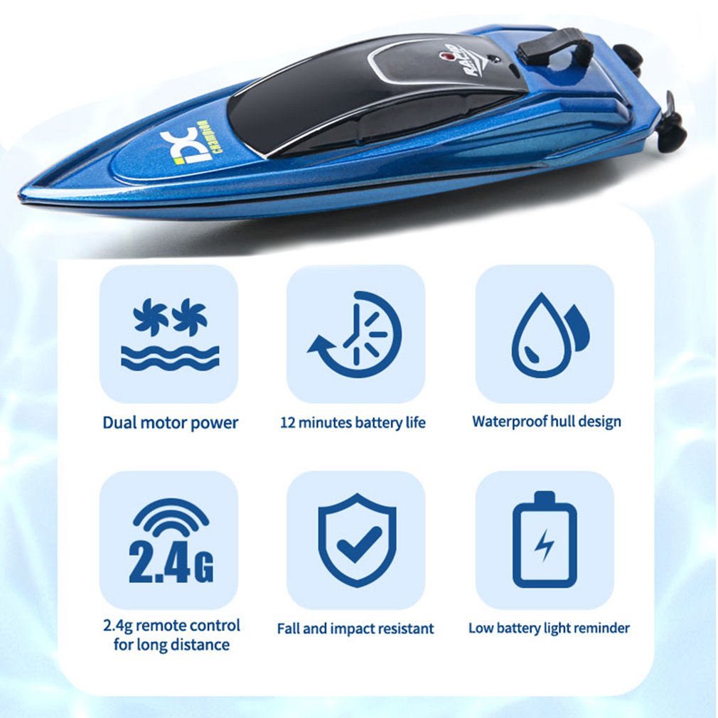 MINI LANCHA DE COLECCIÓN ULTRAPOTENTE