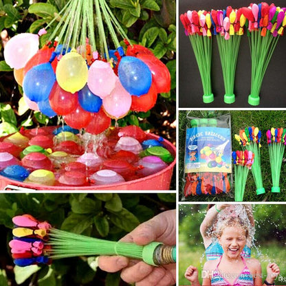 GLOBOS DE AGUA DE LLENADO RÁPIDO